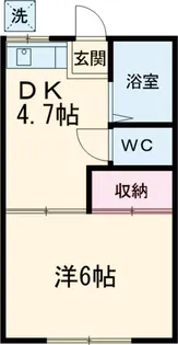 めじろハイツ【2階】の間取り