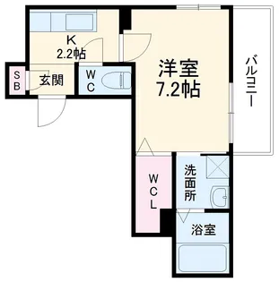 リヒトウィーン【2階】の間取り
