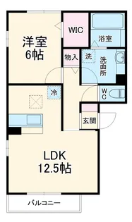 ルシオール YAMADA【1階】の間取り