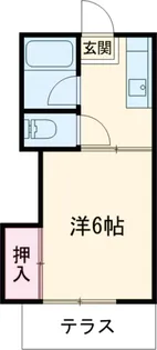 センターコート【2階】の間取り