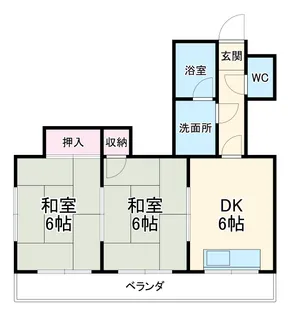 久田ビル【4階】の間取り