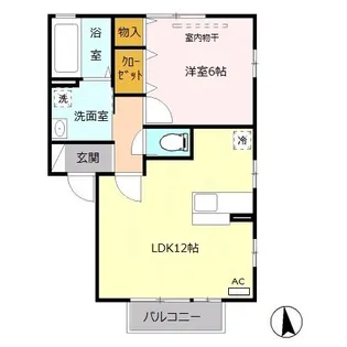 サンモール(入間)【2階】の間取り