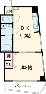 サンハイム【5階】の間取り