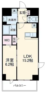 ルーツ新都心【11階】の間取り