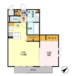 八千代の杜 ノースヒルL【1階】の間取り