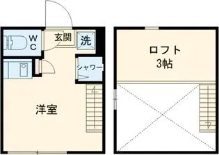 デルソルイケブクロ【1階】の間取り