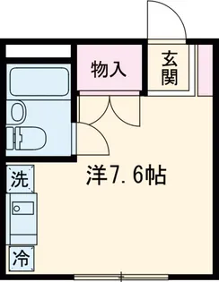 シャトレ八王子【202号室】の間取り