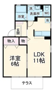 Dream Sky B【1階】の間取り