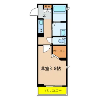 コンフォーザ【2階】の間取り