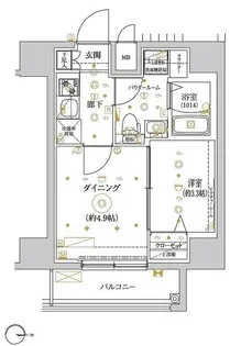 RELUXIA王子【5階】の間取り