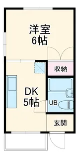 ストークハイツ桶川【1階】の間取り