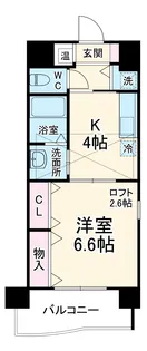 キリンパークサイド【9階】の間取り