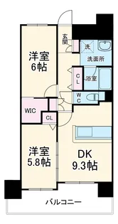 ベリー海老江【9階】の間取り