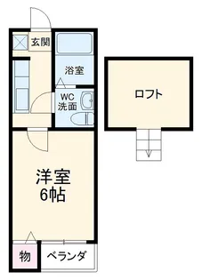 グランルージュN馬橋【1階】の間取り
