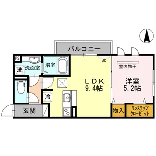 アンブロシア【1階】の間取り