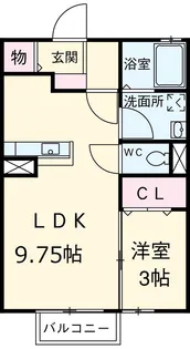 マローネ平針【2階】の間取り