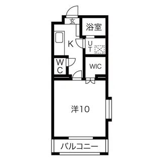 アルコバレーノ【3階】の間取り