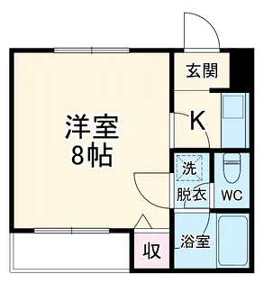 フォレストヴィラ【2階】の間取り