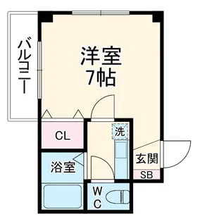 アールマンション【4階】の間取り