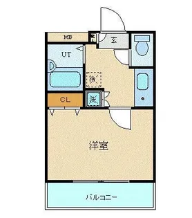 シンシア蒲田ステーションプラザ【3階】の間取り