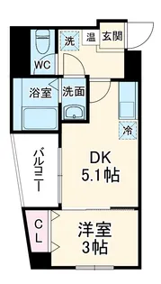 SERENiTE-04【11階】の間取り