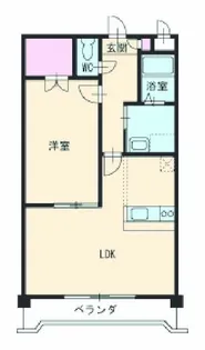 レジェンド21【2階】の間取り