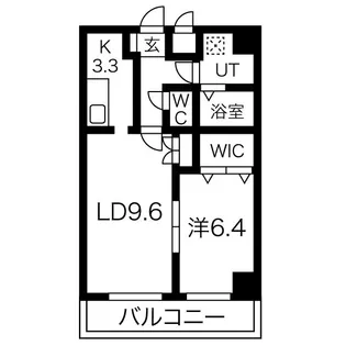 グランヴェーラ下河原【3階】の間取り