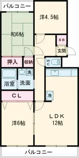 ミネセイビル【101号室】の間取り