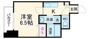 アクティ天満橋【2階】の間取り