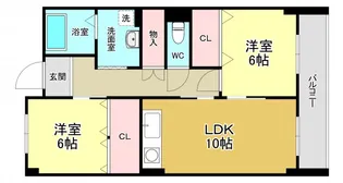 ロイヤルビル【4階】の間取り