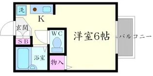 カトルセゾン【1階】の間取り