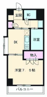 エトワール青山【3階】の間取り