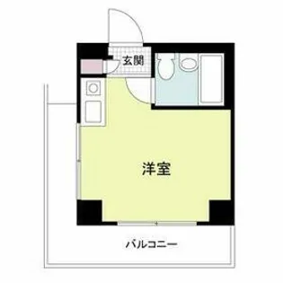 エグゼコート天六【7階】の間取り