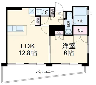 MERIDIAN ANNEX【101号室】の間取り