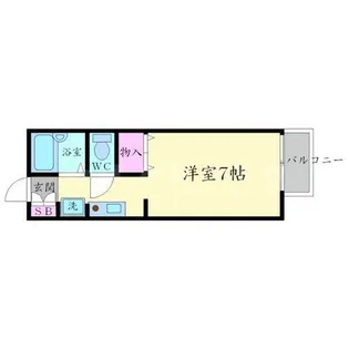 ハイドパークⅠ【2階】の間取り