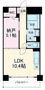 RESIDENCE MIWA【1階】の間取り