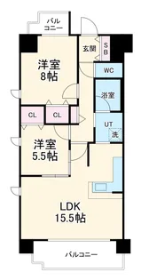戸部マンション【1階】の間取り