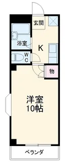 グリーンハイツ諸ノ木【1階】の間取り
