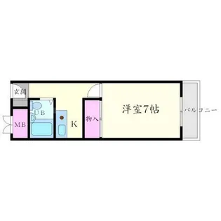 マイシャトレー【1階】の間取り