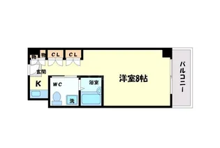 INOVE千里万博公園【3階】の間取り