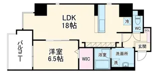 Y'sCourt東梅田【4階】の間取り