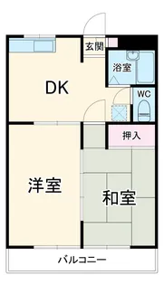 リバーサイドマンション【206号室】の間取り