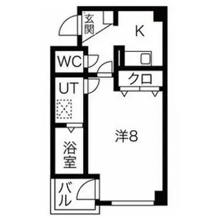 アリュール【101号室】の間取り