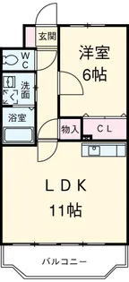 Centry KⅣ【301号室】の間取り