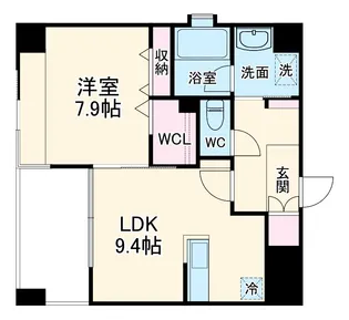 craft福島野田【4階】の間取り