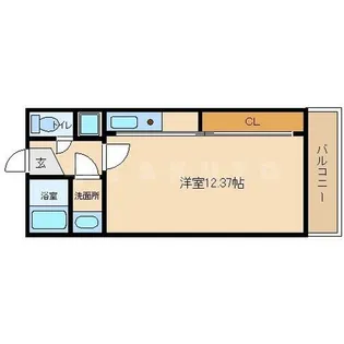 フォレステージュ靱公園【7階】の間取り