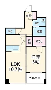 Tiffany【4階】の間取り