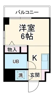 アネックス春日野【3階】の間取り