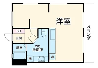 マイアみどり【2階】の間取り