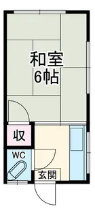 斎藤第3アパート【2階】の間取り